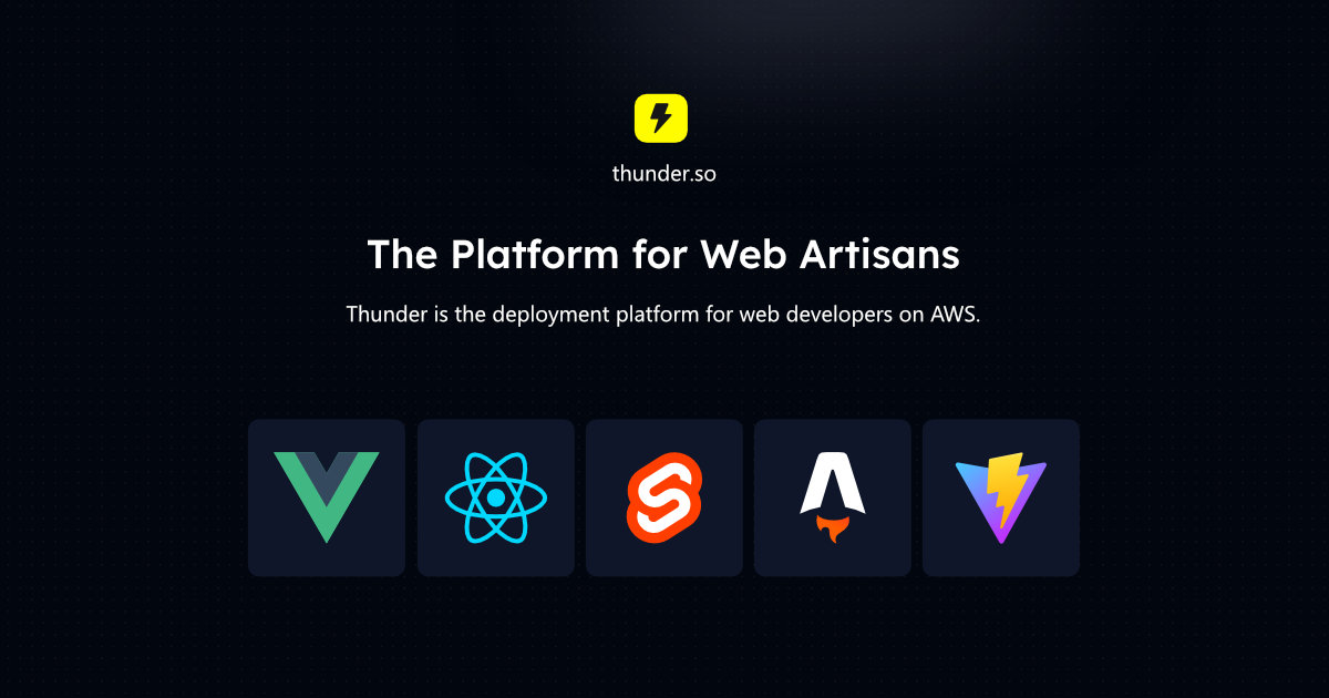 Announcing the Public Beta Launch of Thunder